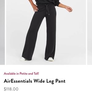Spanx Airessentials wide leg pant